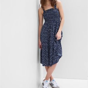 Gap Smocked Midi Dress